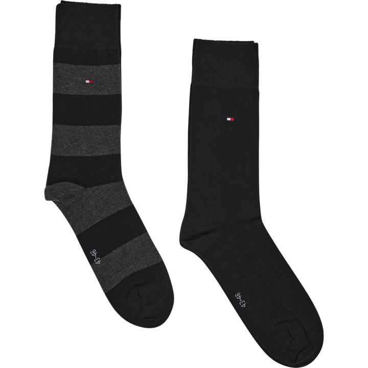 Chaussettes de rugby Tommy Hilfiger Th pour homme, 2 pièces, 200