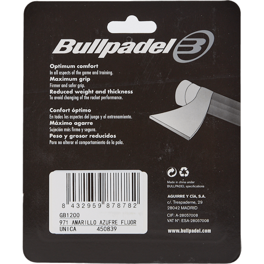 Bullpadel 3 Gb-1200 Fluorescerende Eenheden, yelloq