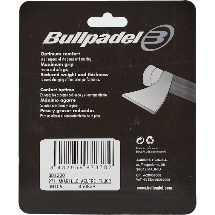 Bullpadel 3 Gb-1200 Fluorescerende Eenheden, yelloq