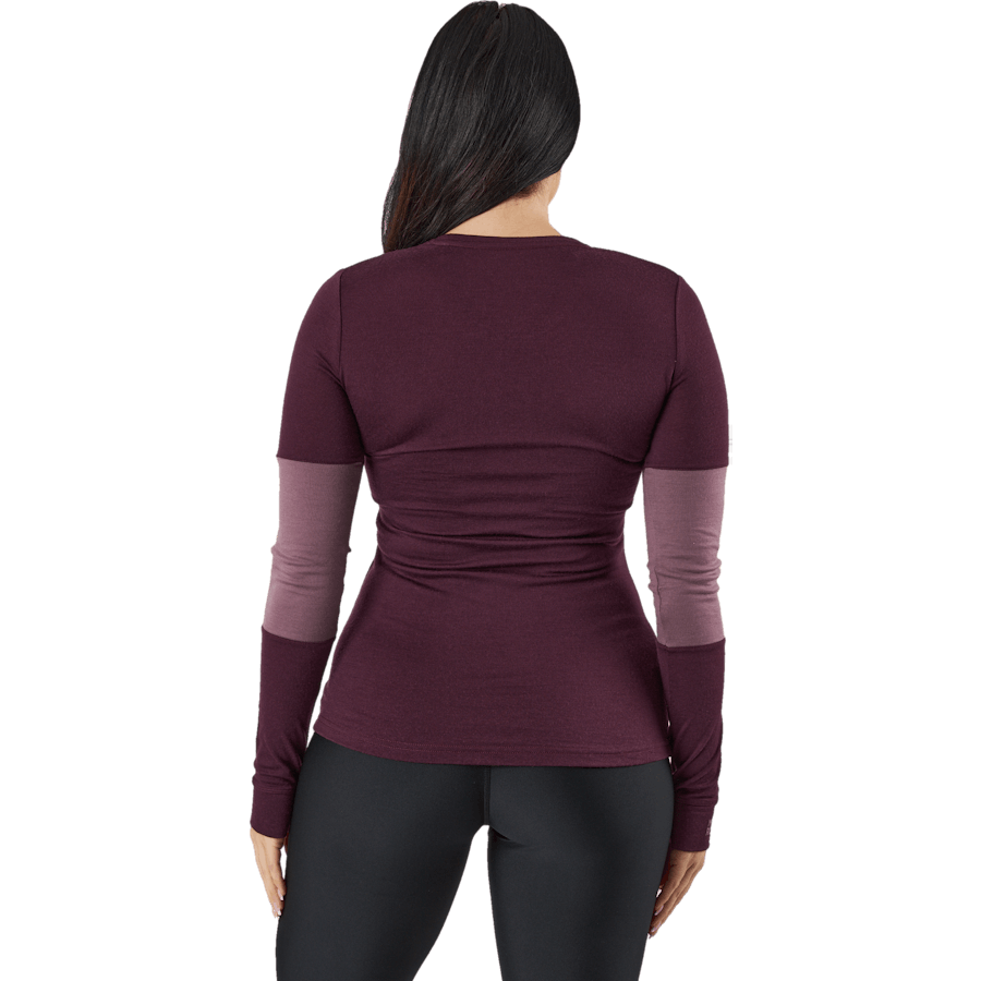 Mons Royale Cornice Long Sleev Wine Red