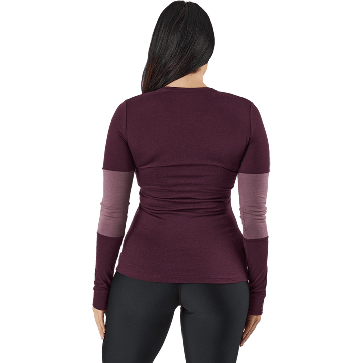 Mons Royale Cornice Long Sleev Wine Red
