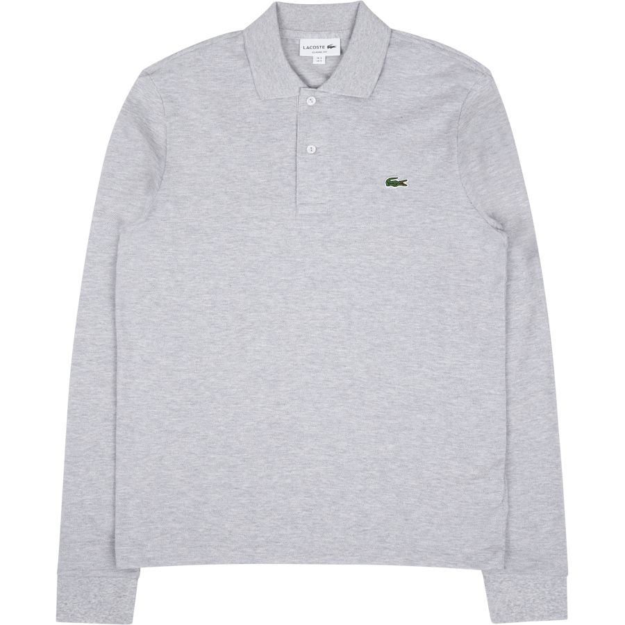 Lacoste Long Sleeve Polo Grey