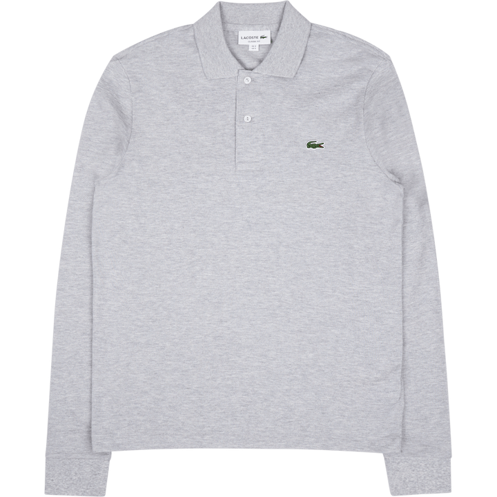 Lacoste Long Sleeve Polo Grey