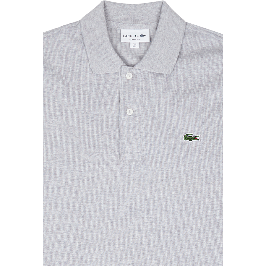 Lacoste Long Sleeve Polo Grey