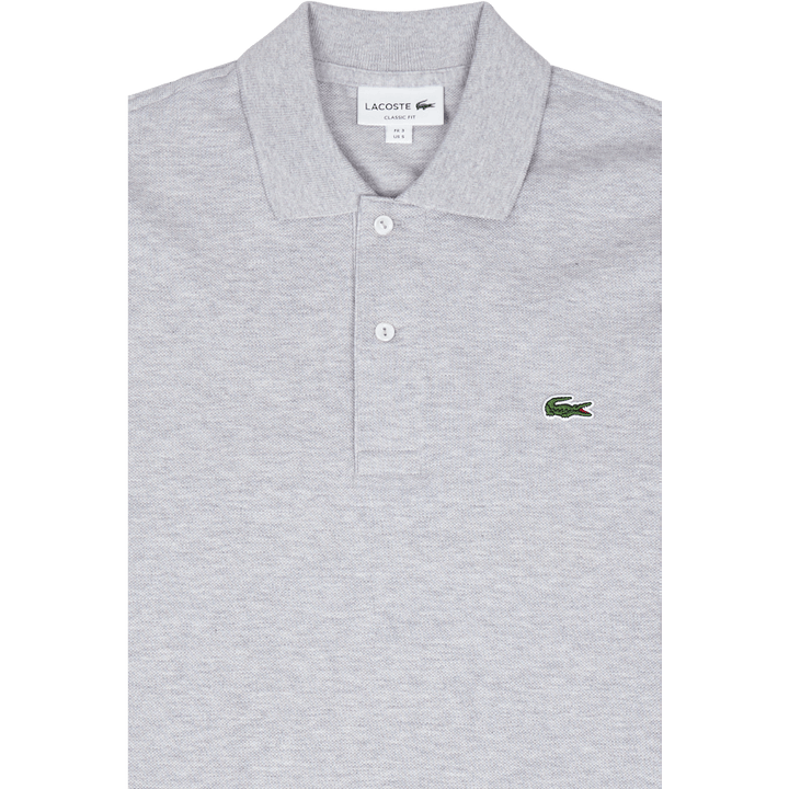 Lacoste Long Sleeve Polo Grey