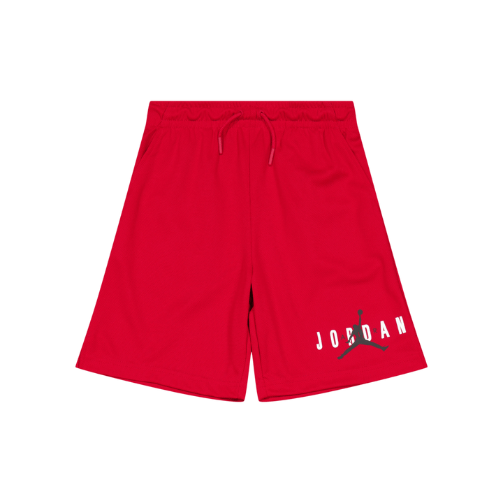 Calções de malha gráfica Essentials Vermelho ginásio