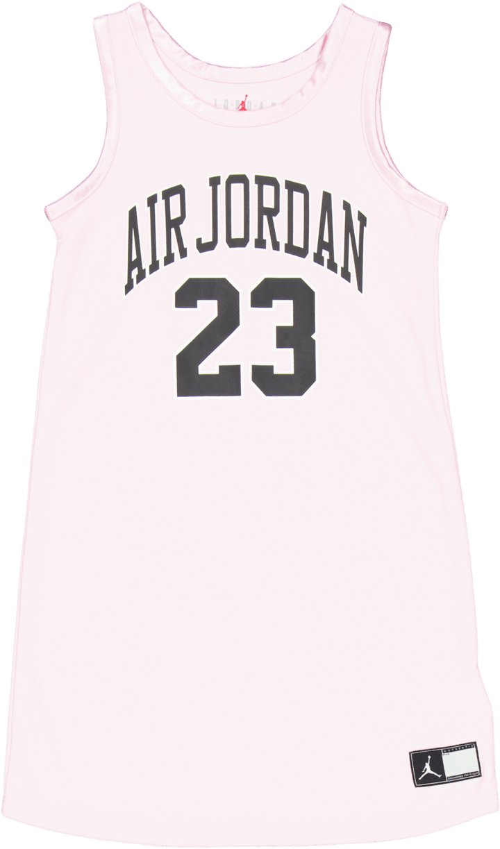 Hbr Jordan Jersey šaty Pink Foam