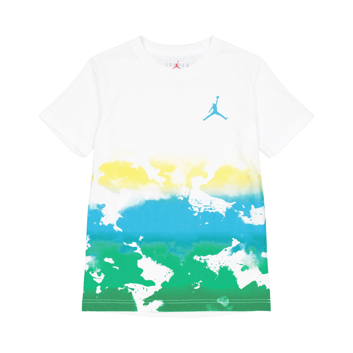 Watercolor Fade Up Ss Tee Blanc