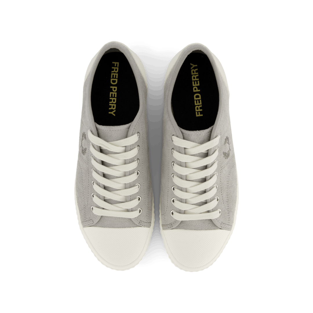 Fred Perry Hughes Low Textured Suede 181 Limestone