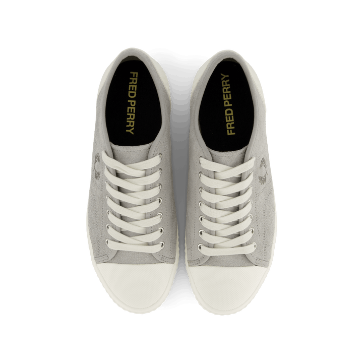 Fred Perry Hughes Low Textured Suede 181 Limestone