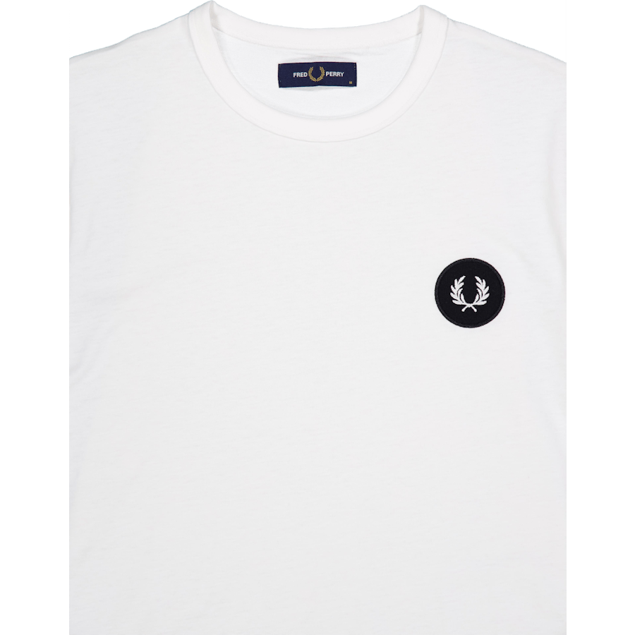 Fred Perry Laurel W Patch Tee 129
