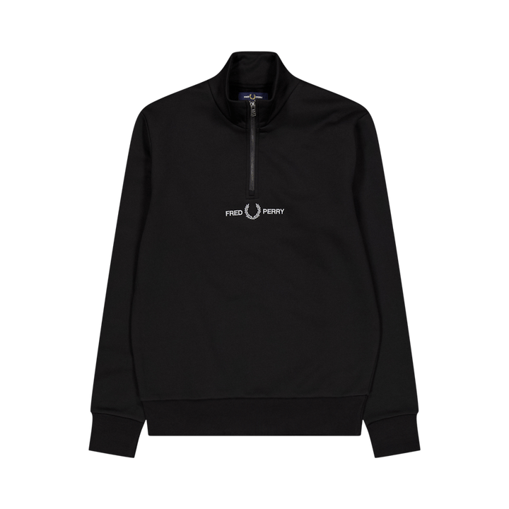 Fred Perry Embroid Half Zip Sweat 102
