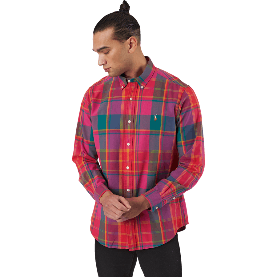 Polo Ralph Lauren Män Skjorta Pink,orange,multi