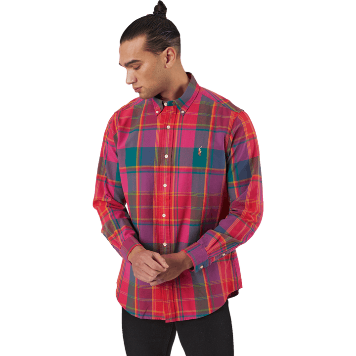 Polo Ralph Lauren Män Skjorta Pink,orange,multi