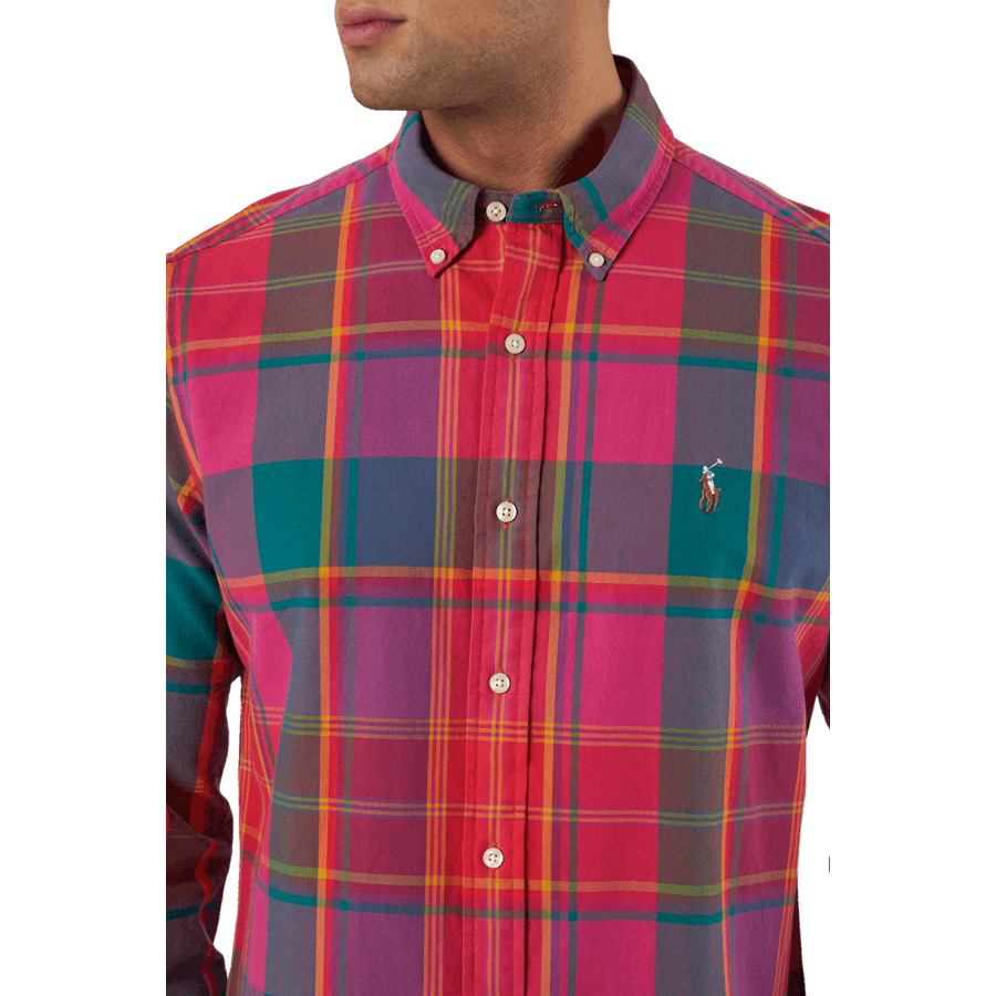 Polo Ralph Lauren Män Skjorta Pink,orange,multi