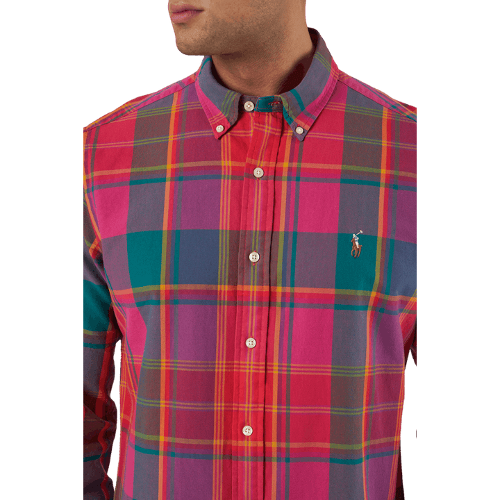 Polo Ralph Lauren Män Skjorta Pink,orange,multi