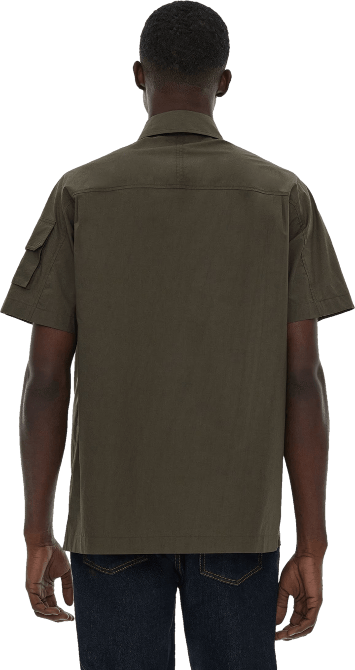 Tab Shirt.standard P Burnt Olive