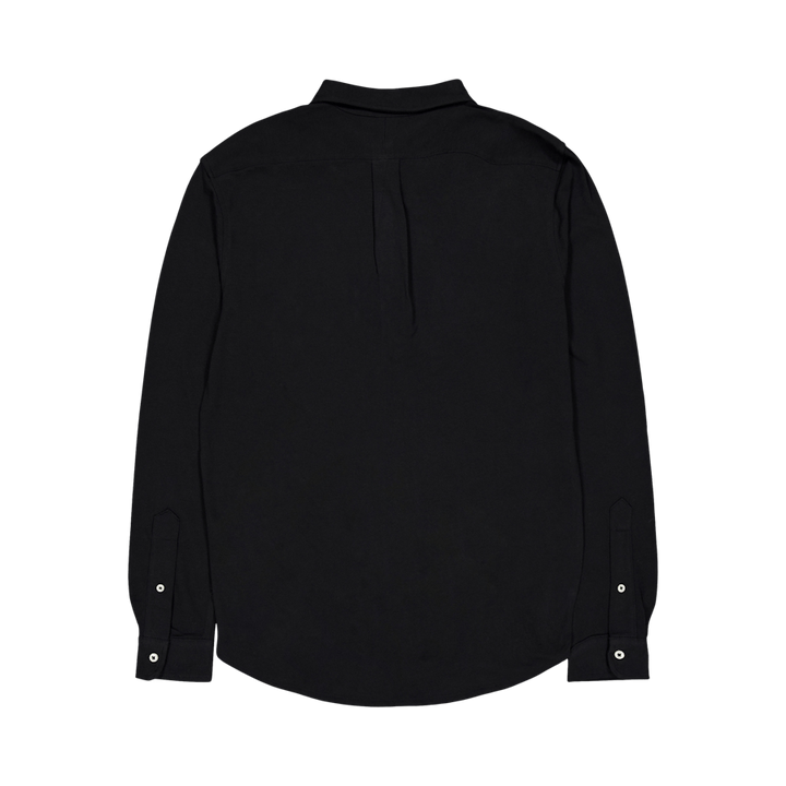 Siatkowa koszulka polo Featherweight czarna