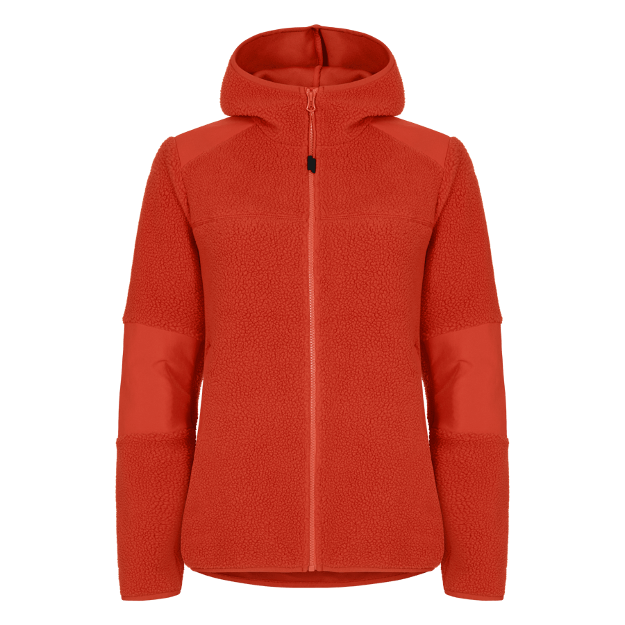 Wazzi Pile Hoodie Poinciana