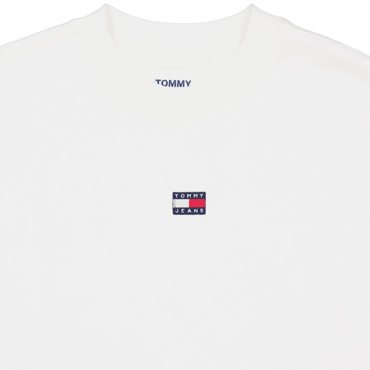 Tjm Rlx Xs Badge Crew Ybh - White
