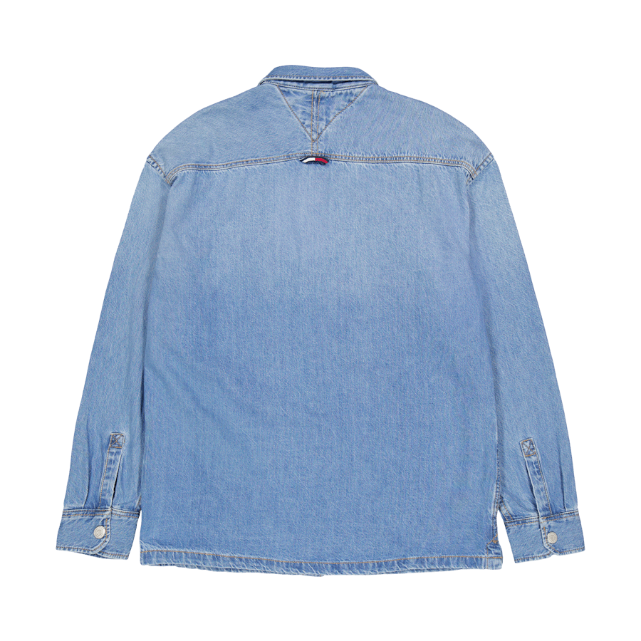 Tjm Klassisches Denim-Overshirt 1a4 - Denim