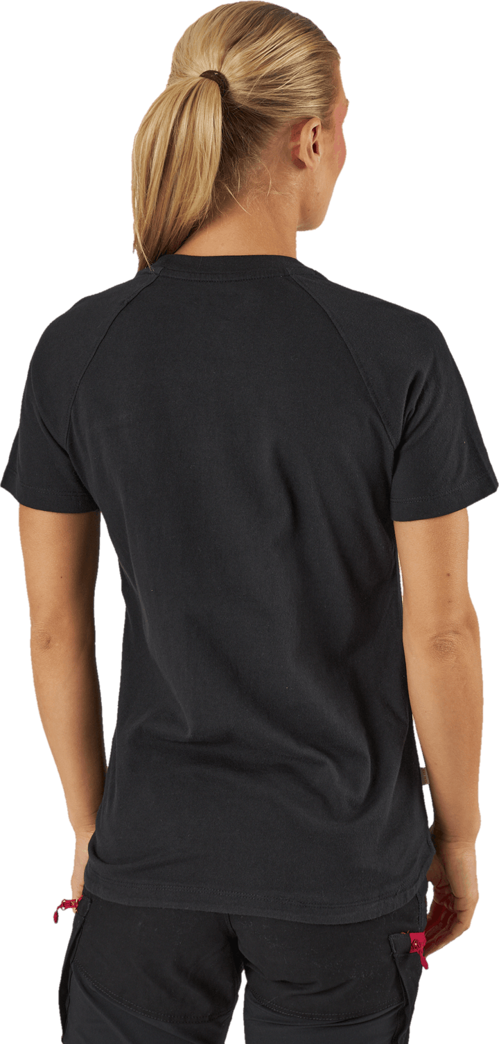 Timberland Logo T-shirt für Wo Schwarz