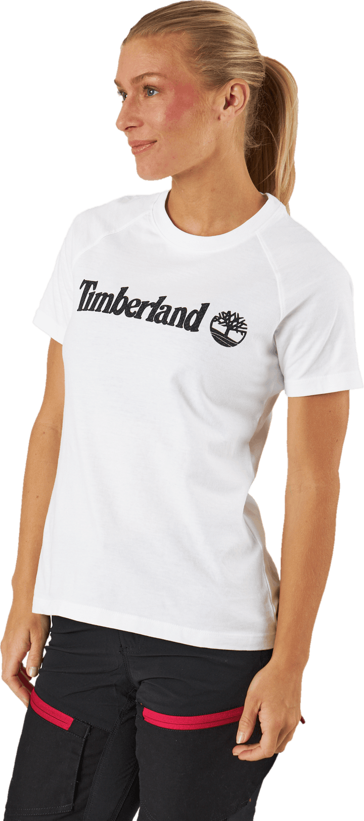 Timberland Logo T-shirt For Wo White