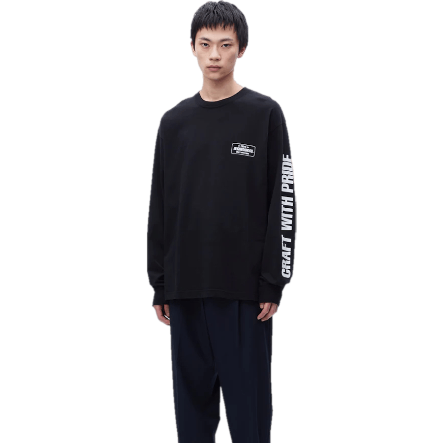 Nh . Tee Ls-1 Black