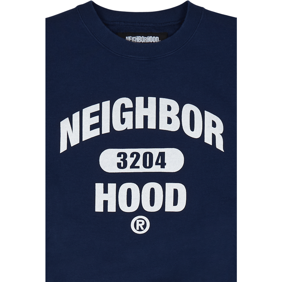 Felpa college Ls Navy