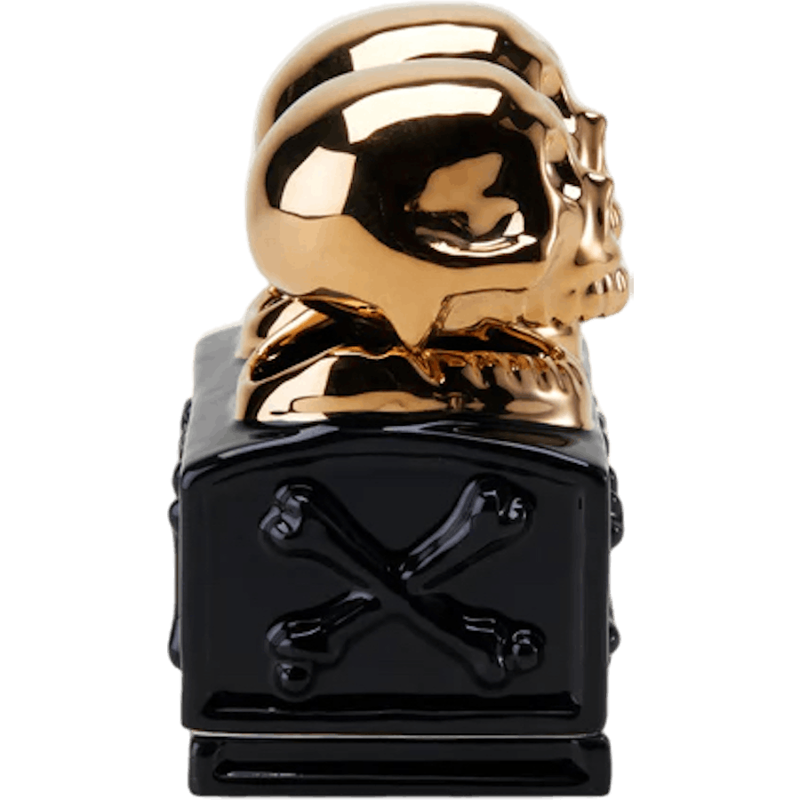 Dualskull Räucherkammer Schwarz/Gold