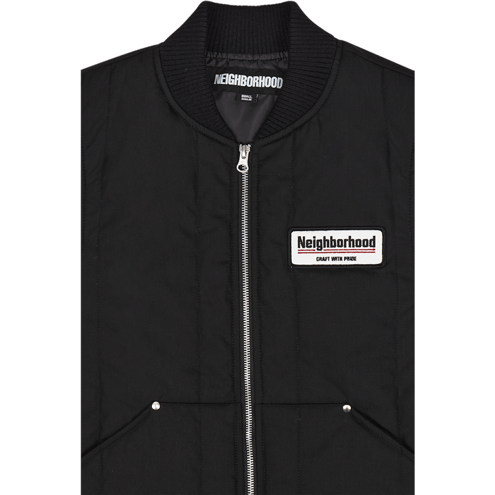 Padded Work Vest Black