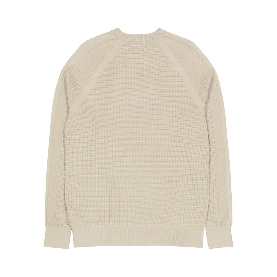 Texture Mix Cn Sweater Pkr