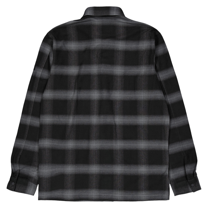 Twill Fleece Check Overshirt Beh