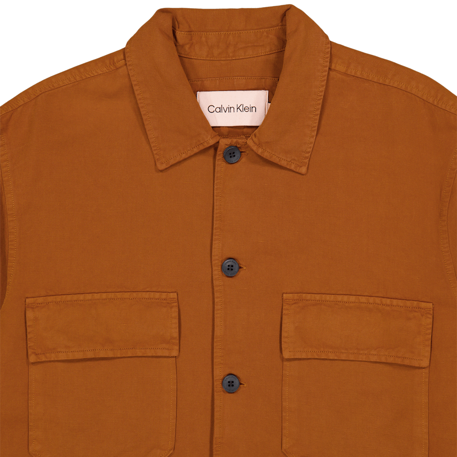 Cotton Linen Tencel Overshirt Grd