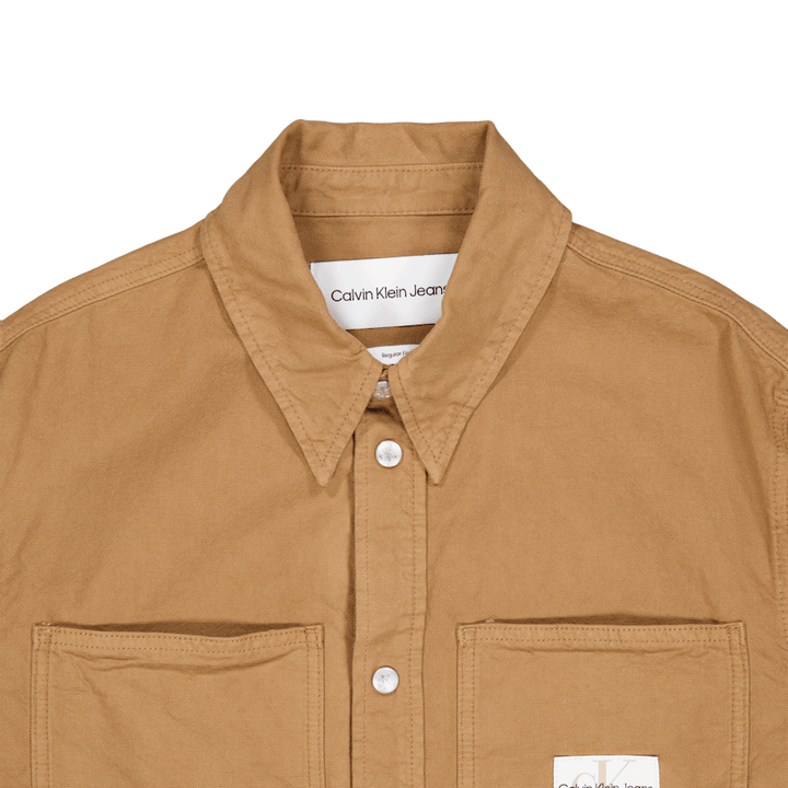 Calvin Klein JeansCanvas Relaxed Linear Shirt Gan