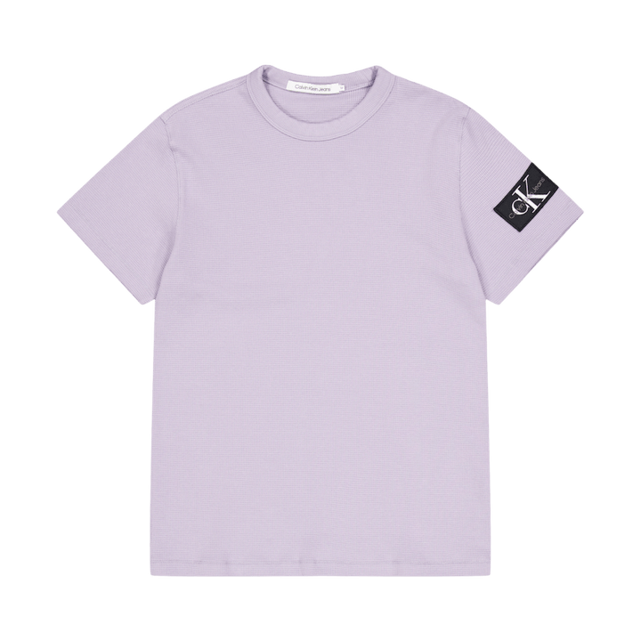 Calvin Klein JeansBadge Waffle Tee Pc1 - Purple