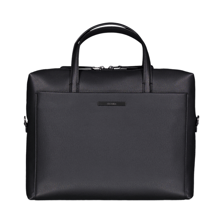 Calvin Klein Borsa moderna in metallo per laptop Bax