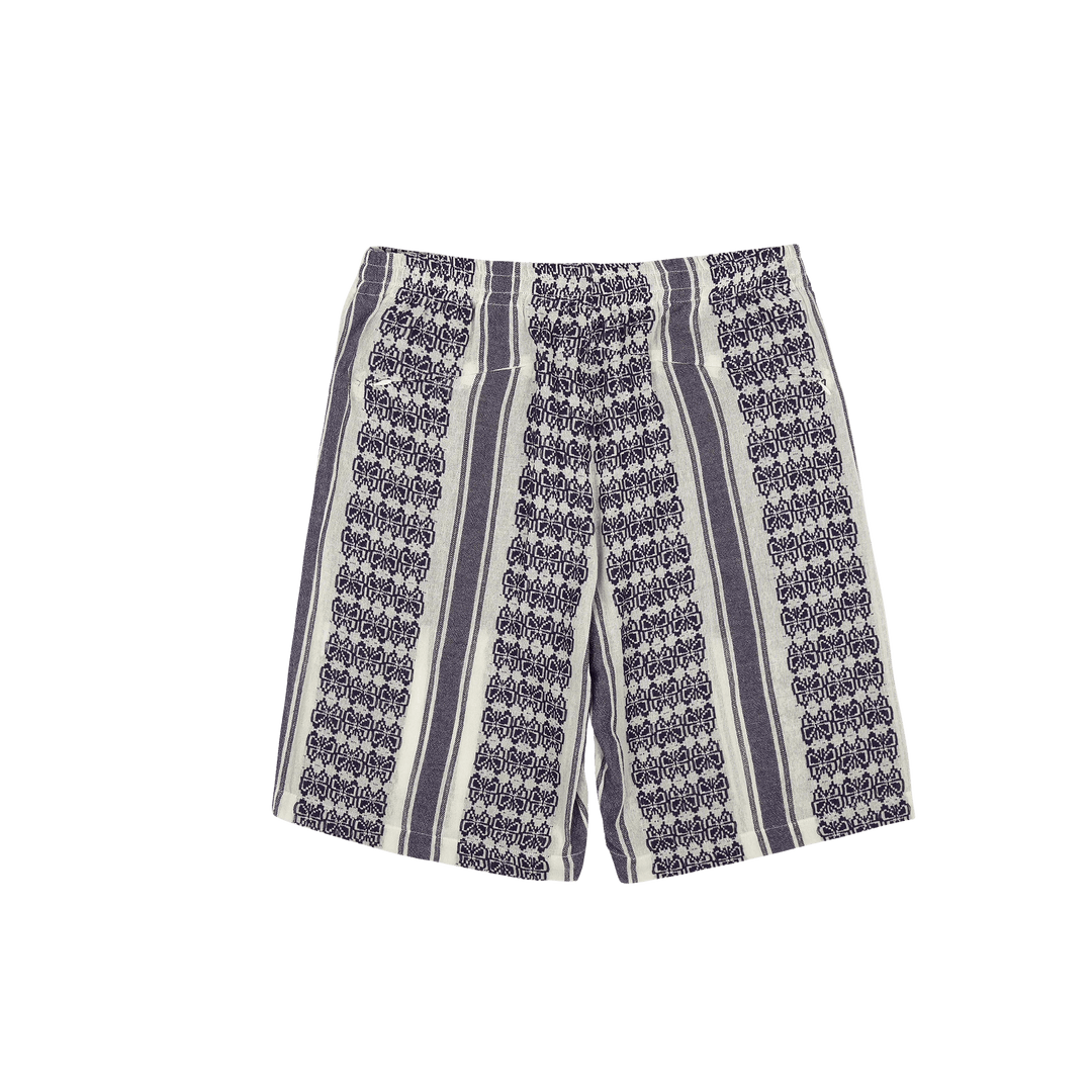 Needles Basketball Short - Pap A-valge