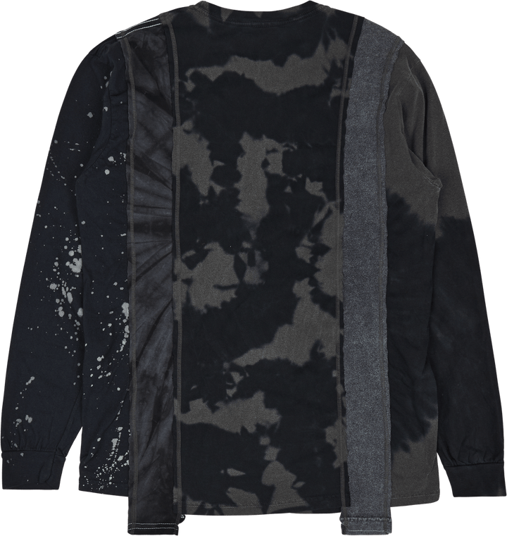 Needles 5 Cuts L/s Tee - B&w M assortii