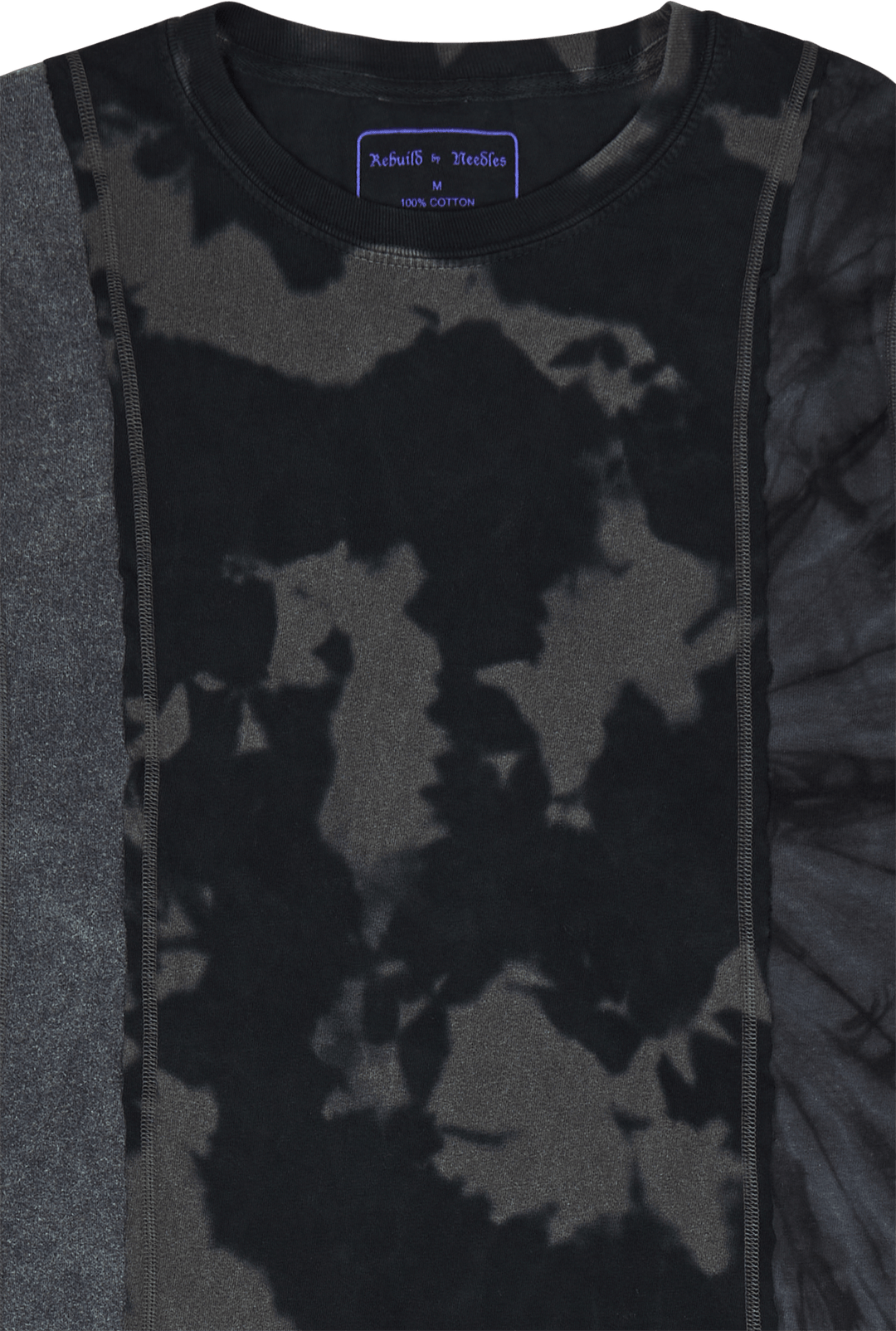 Needles 5 Cuts L/s Tee - B&w M assortii