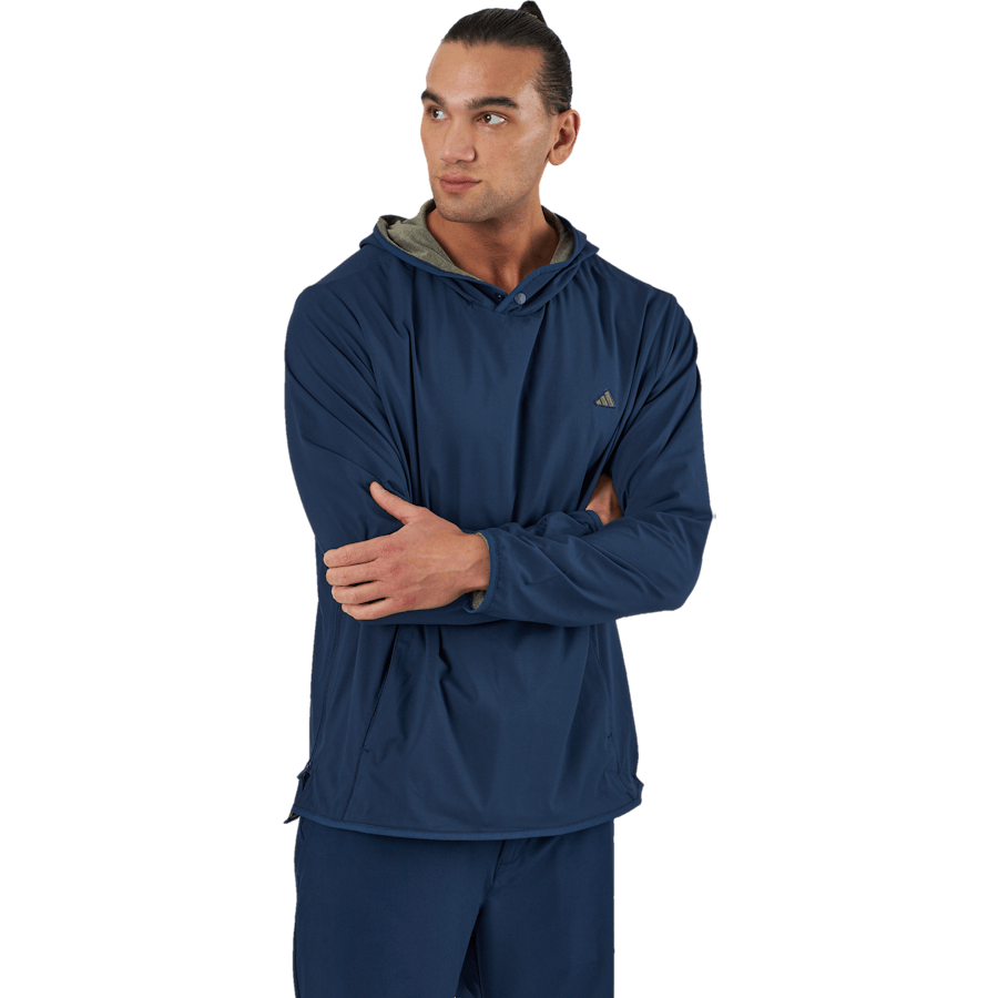 Felpa da golf leggera Go-To WIND.RDY con cappuccio Collegiate Navy