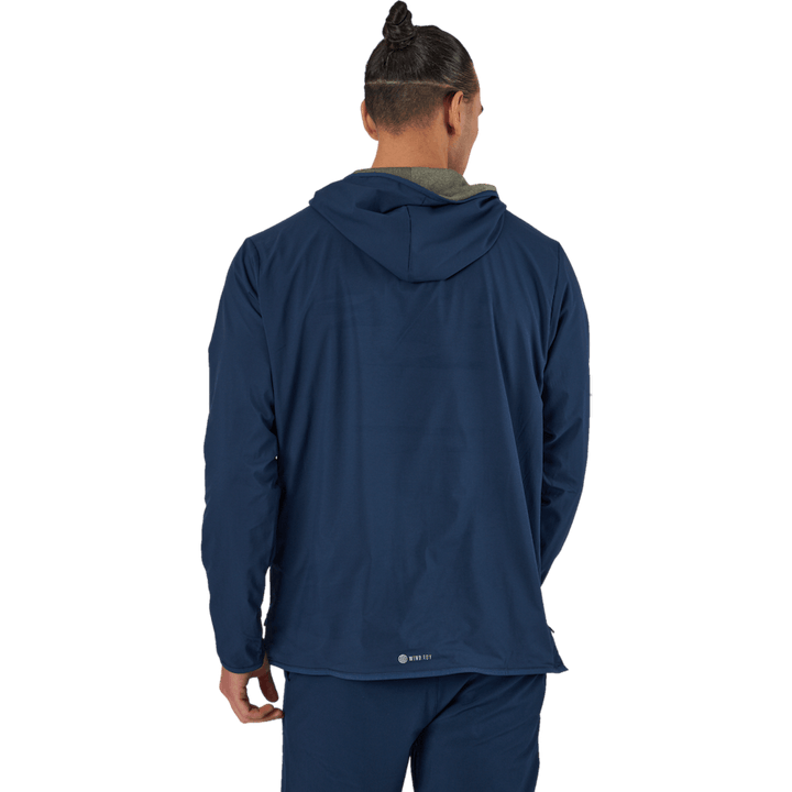 Felpa da golf leggera Go-To WIND.RDY con cappuccio Collegiate Navy