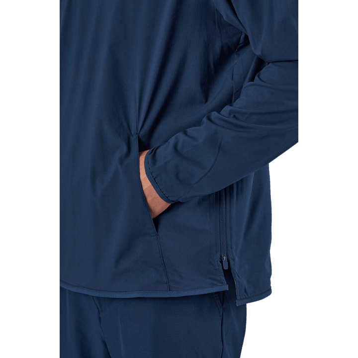 Felpa da golf leggera Go-To WIND.RDY con cappuccio Collegiate Navy