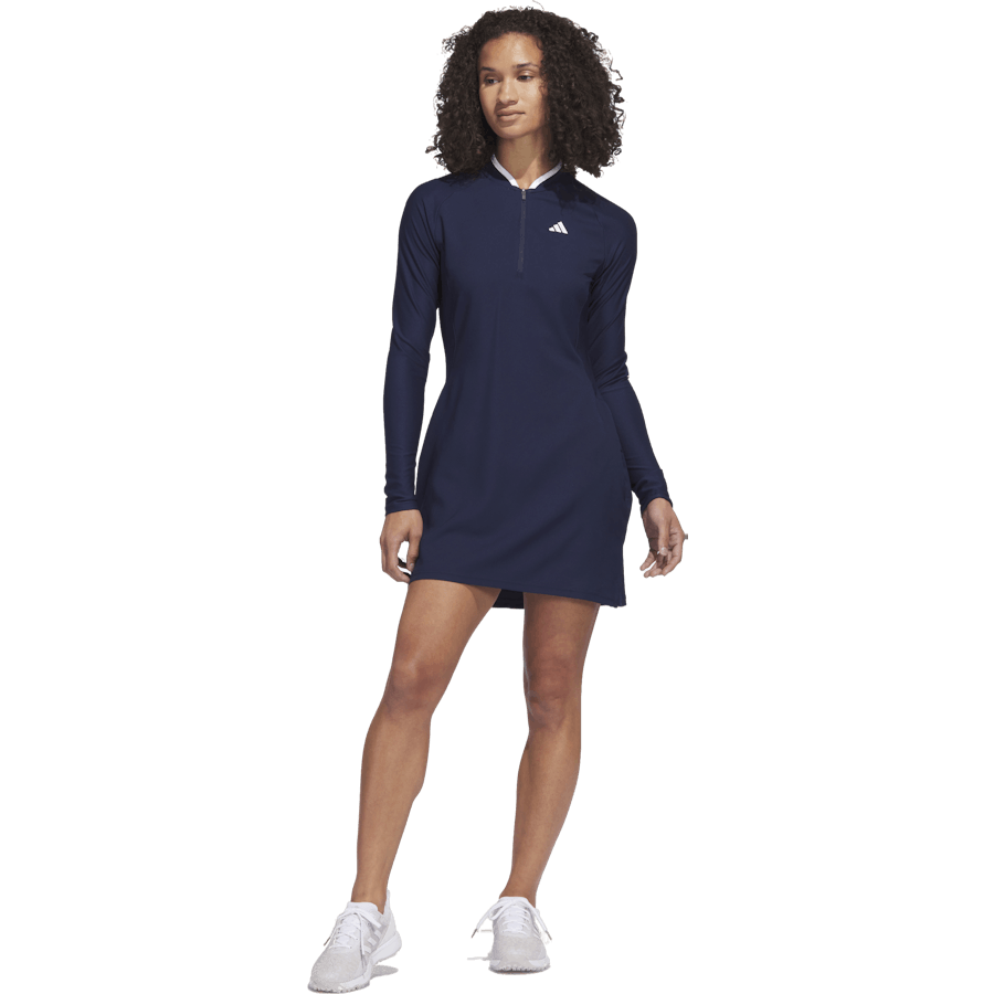 Long Sleeve Golf Dress Collegiate Navy