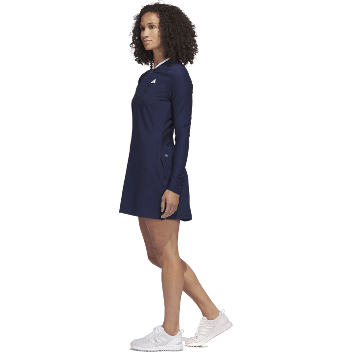 Long Sleeve Golf Dress Collegiate Navy