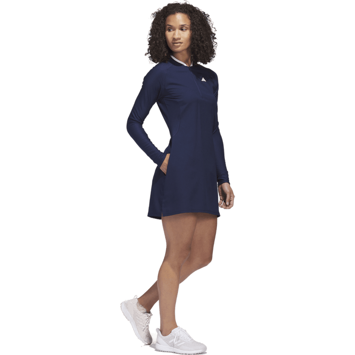 Long Sleeve Golf Dress Collegiate Navy