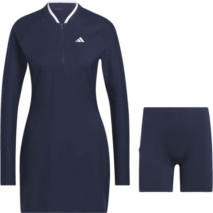 Long Sleeve Golf Dress Collegiate Navy