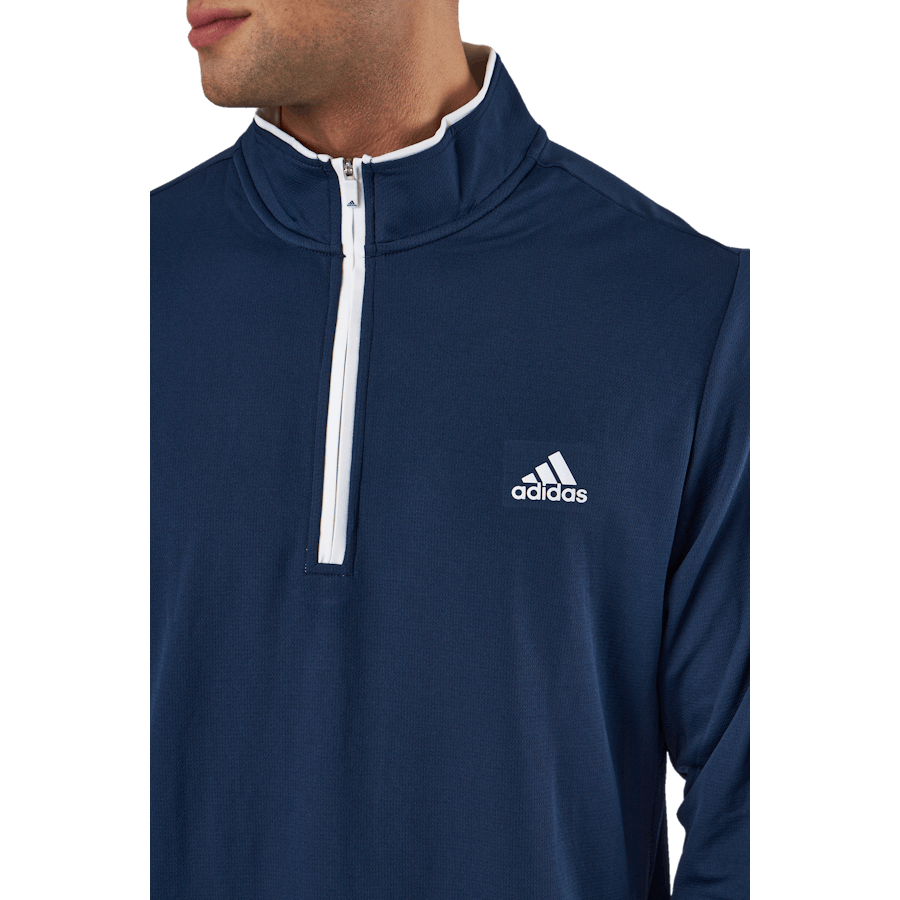 Četrtletna majica z zadrgo Collegiate Navy