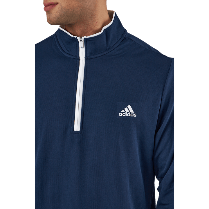 Četrtletna majica z zadrgo Collegiate Navy
