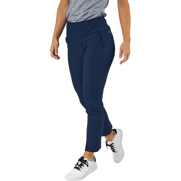 Pull-On Ankle Trousers Collegiate Navy
